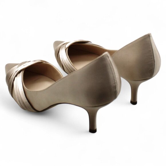 Nina Womens Blakely D'Orsay Heels Satin Evening - Picture 7 of 8